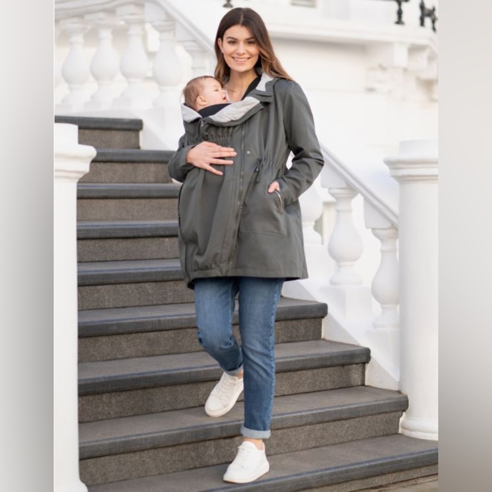 Like New- Seraphine 3-in-1 maternity jacket for spring/fall/winter
